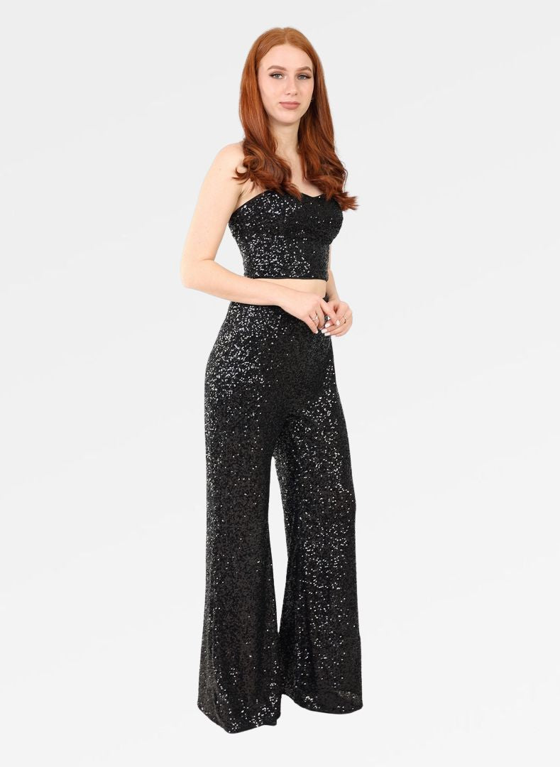 SEQUIN CROP TOP