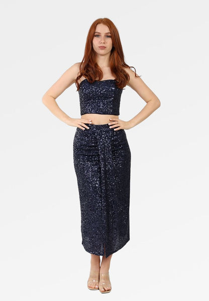 SEQUIN CROP TOP