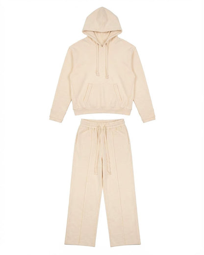 بنطلون واسع الساق بدون تشطيب